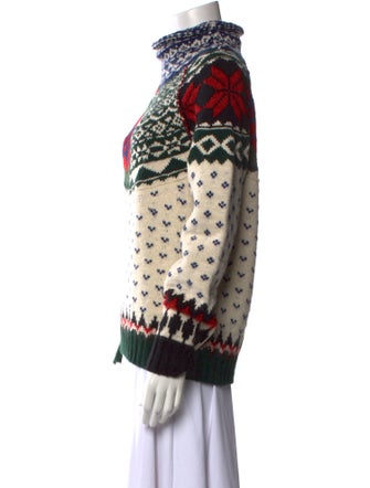 Polo Ralph Lauren Wool Printed Sweater