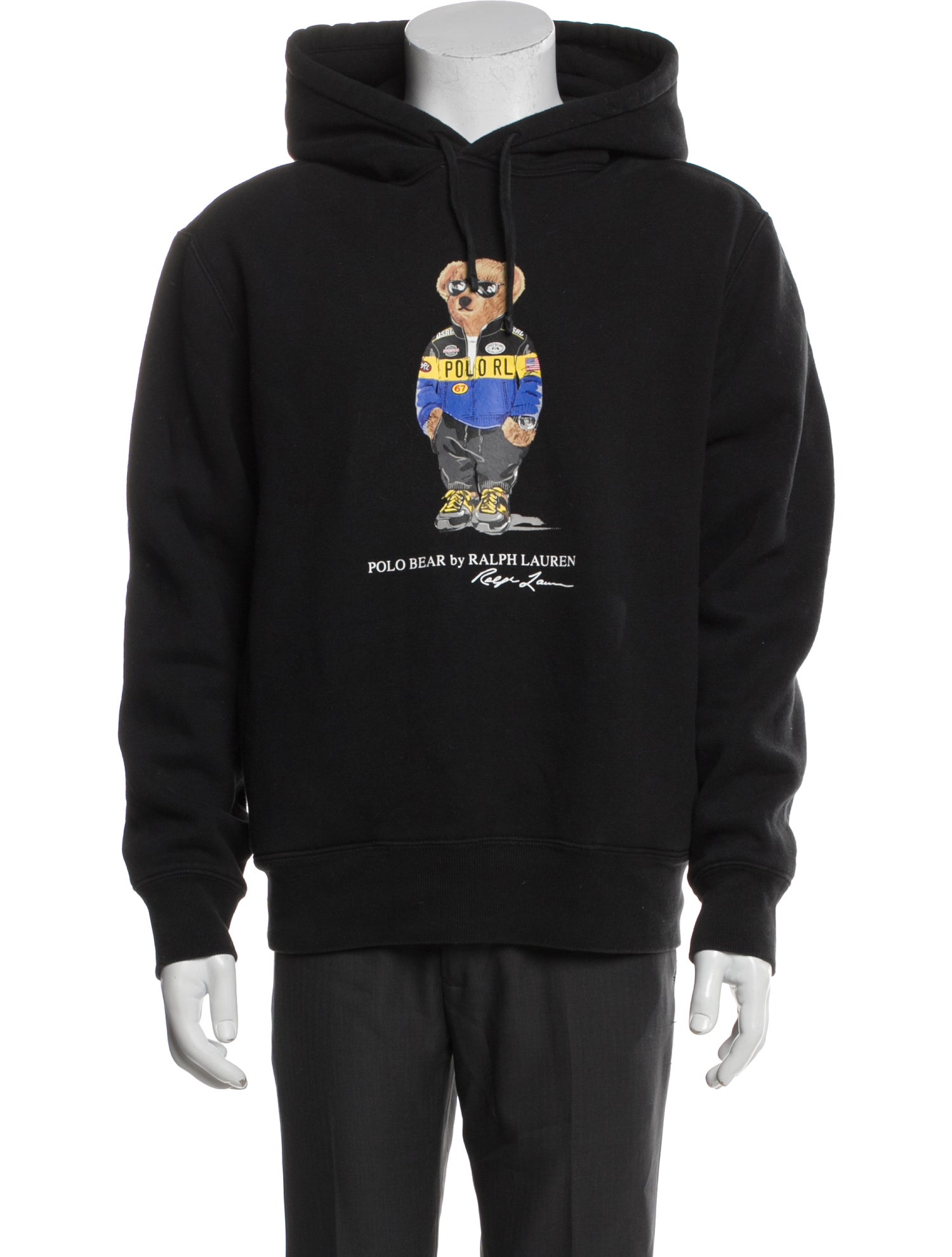 Polo Ralph Lauren Graphic Print Crew Neck Hoodie