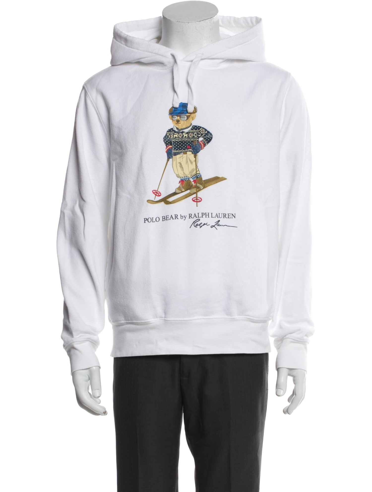 Polo Ralph Lauren Graphic Print Crew Neck Hoodie