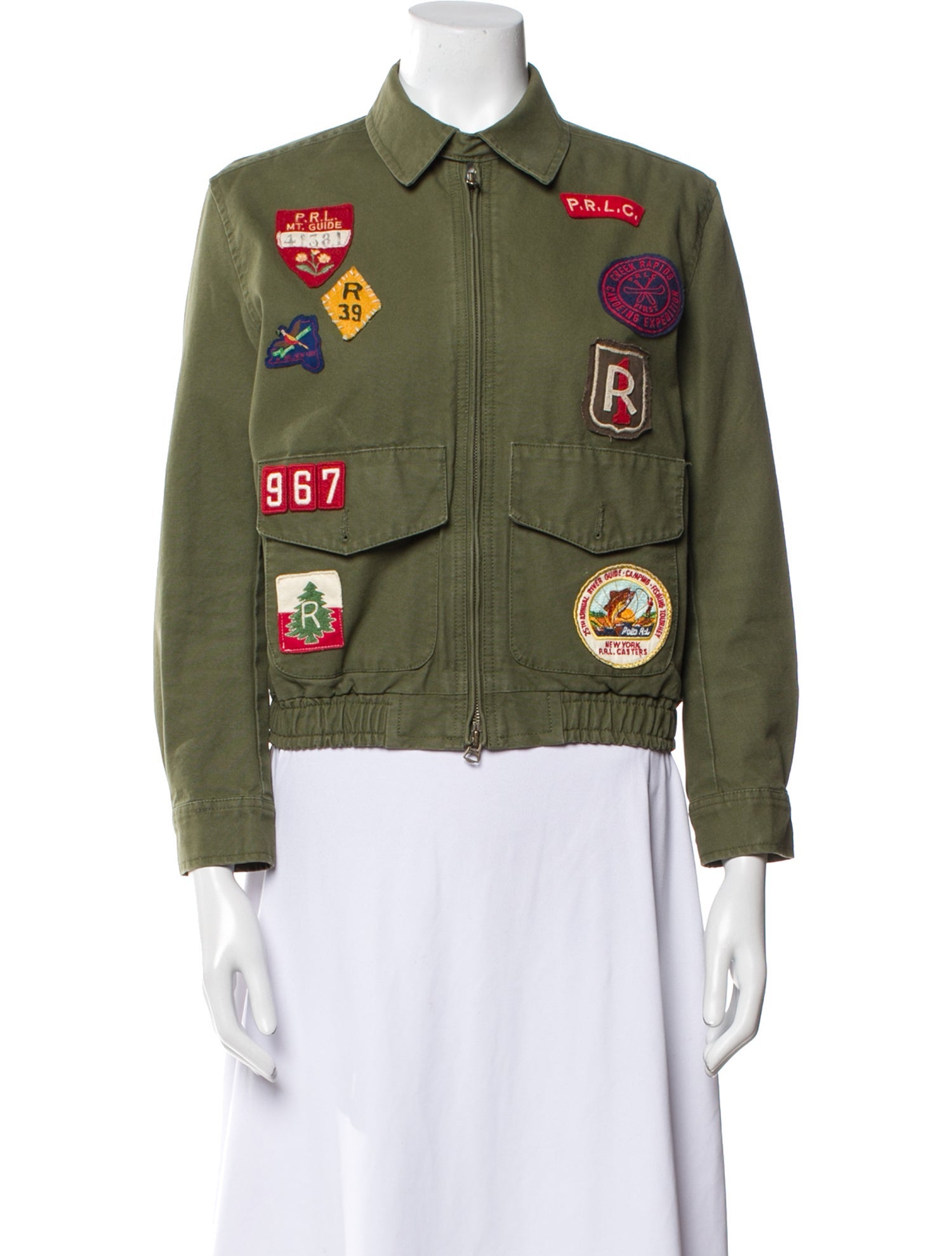 Polo Ralph Lauren Graphic Print Bomber Jacket