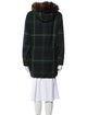 Polo Ralph Lauren Wool Plaid Print Coat