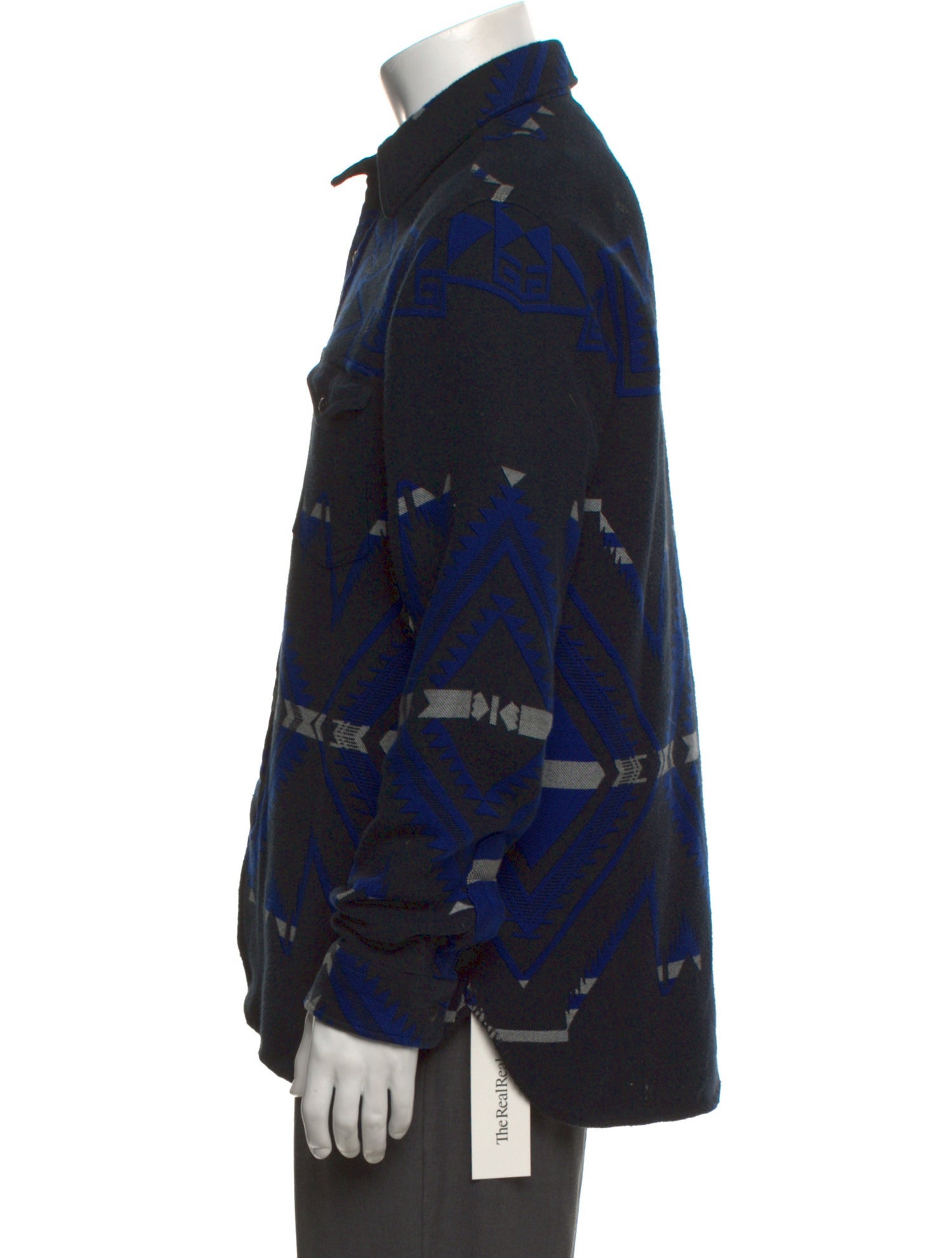 Polo Ralph Lauren Printed Long Sleeve Denim Shirt