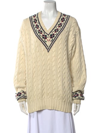 Polo Ralph Lauren Striped V-Neck Sweater