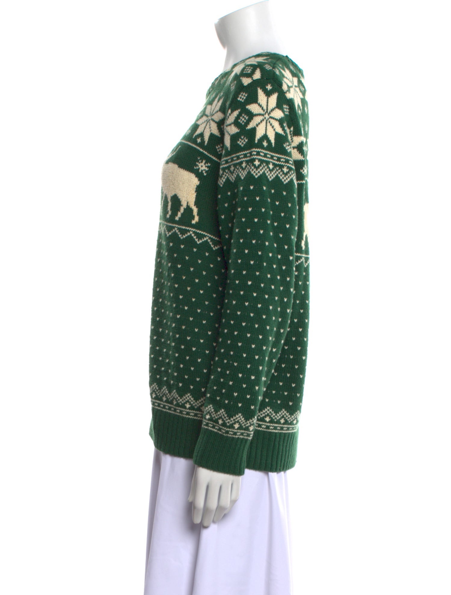 Polo Ralph Lauren Printed Crew Neck Sweater