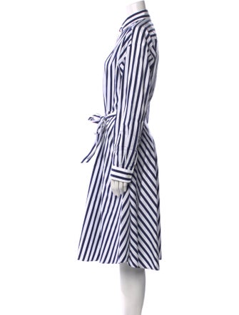 Polo Ralph Lauren Striped Midi Length Dress
