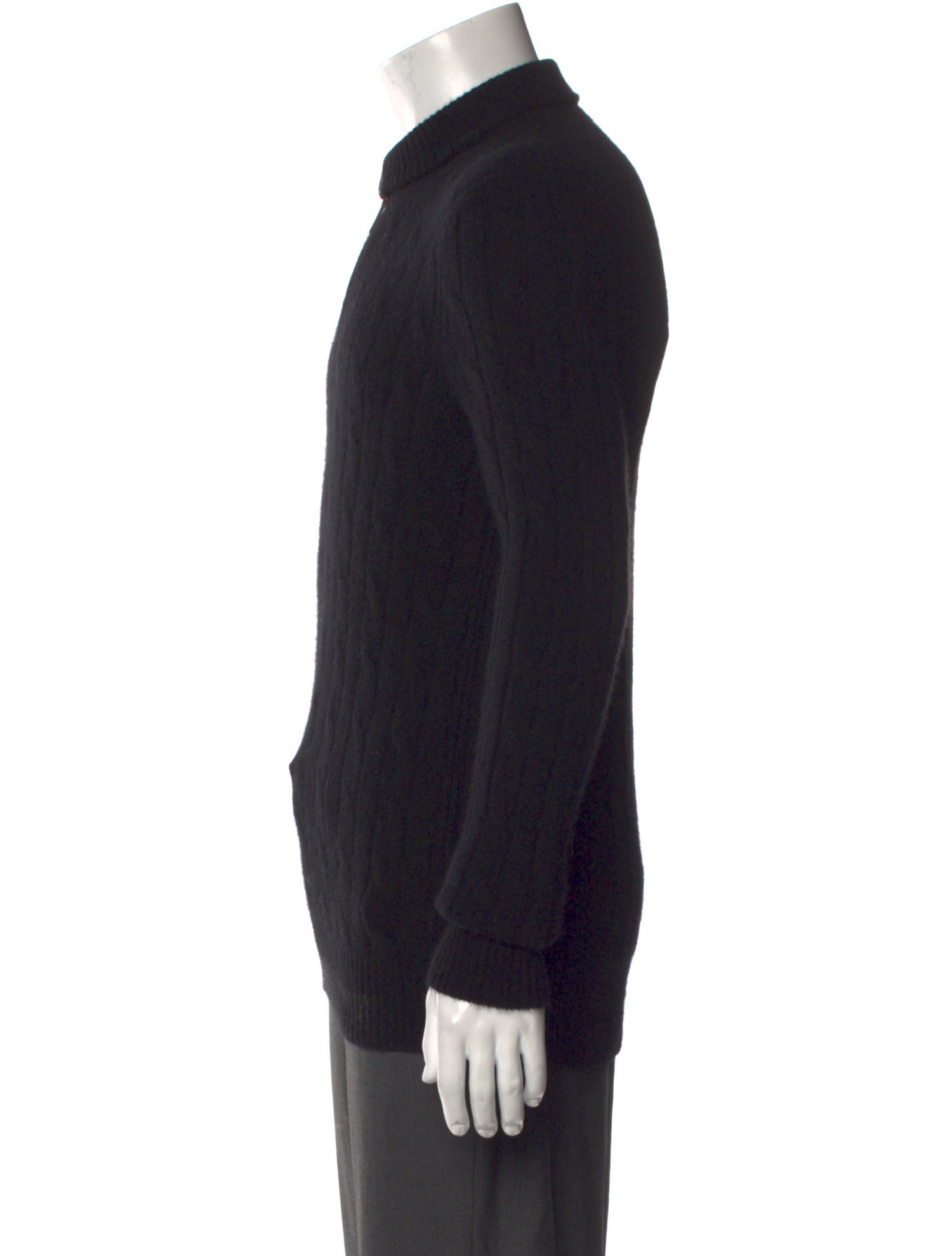 Polo Ralph Lauren Cashmere Mock Neck Polo Sweater