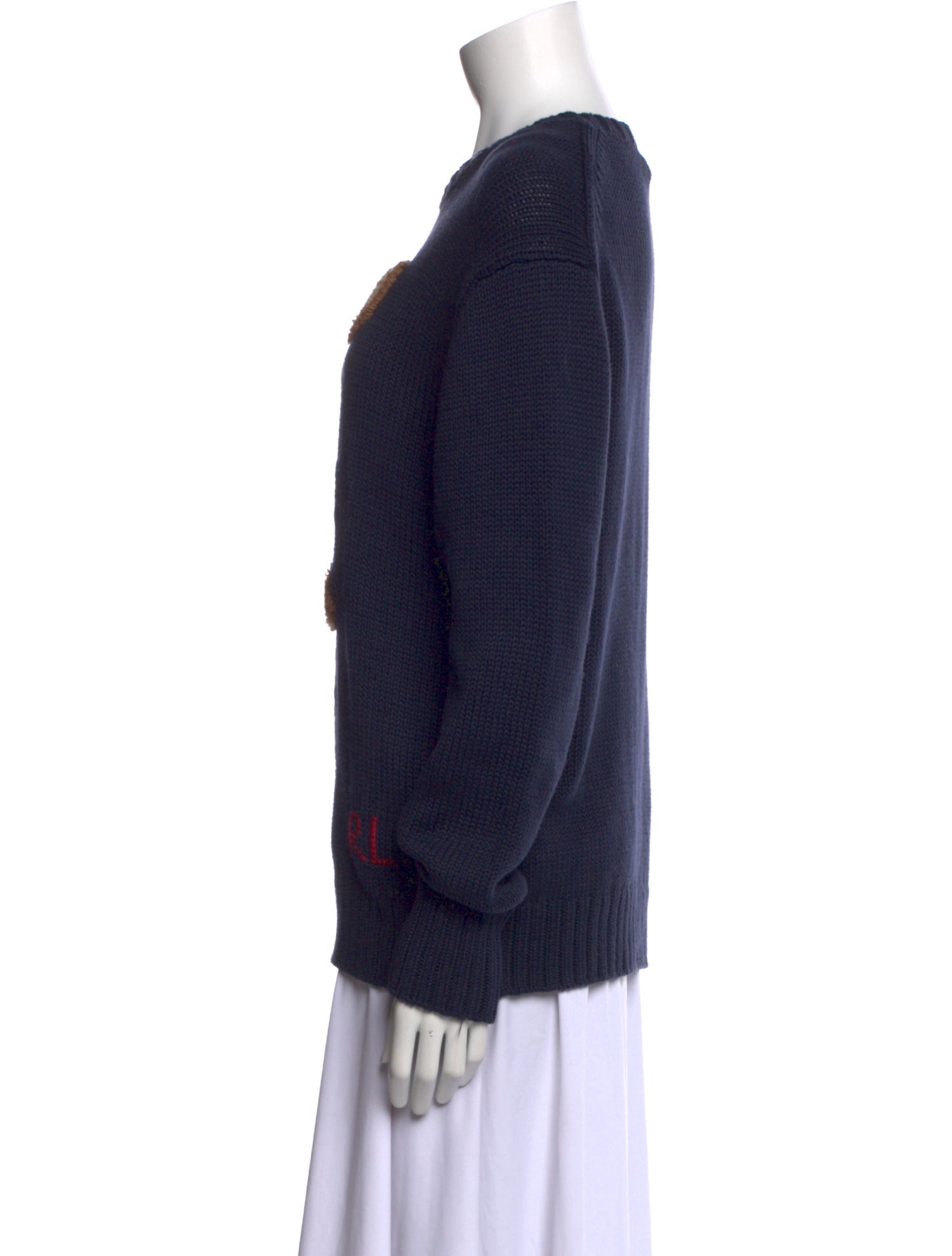 Polo Ralph Lauren Printed Scoop Neck Sweater w/ Tags