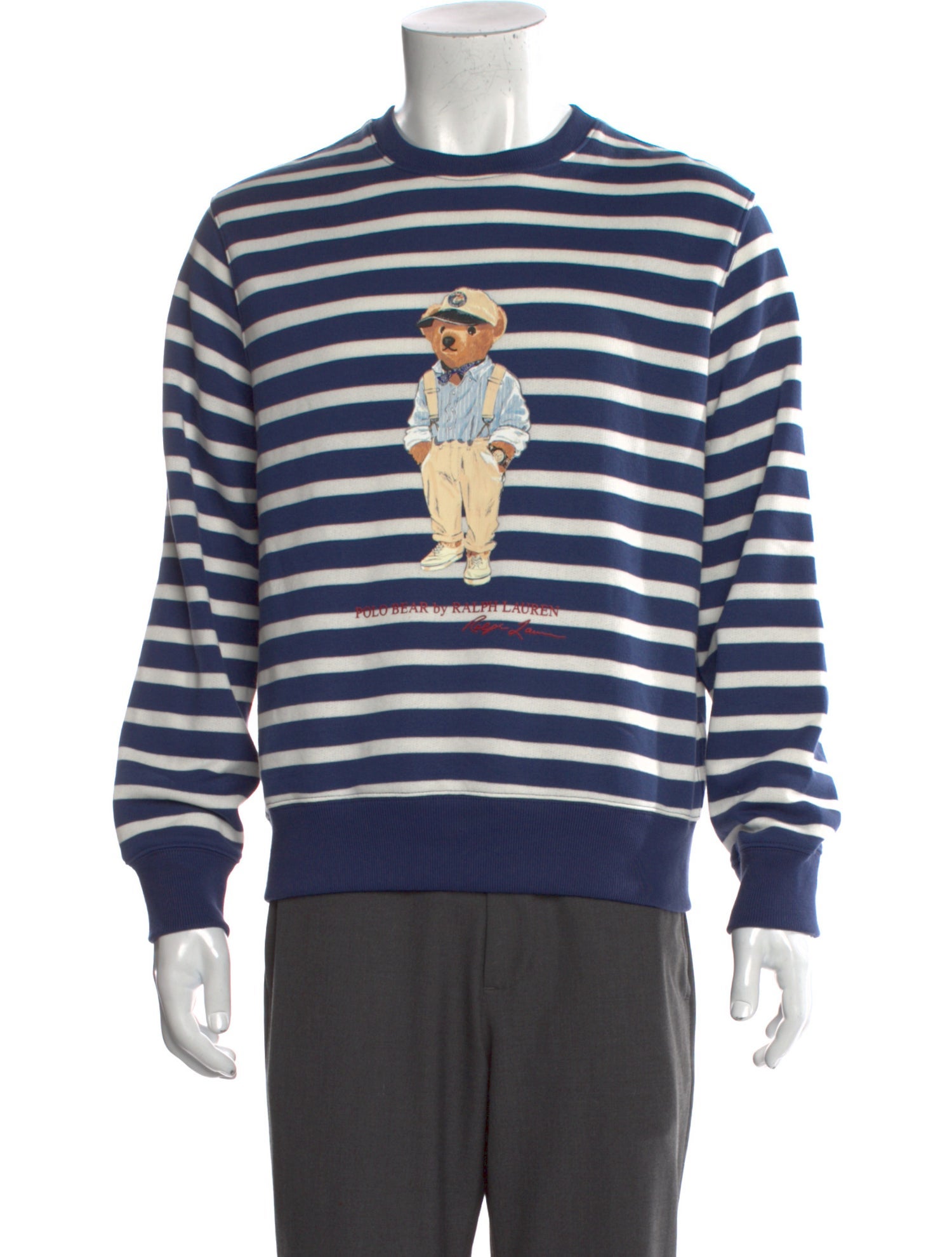 Polo Ralph Lauren Striped Crew Neck Cardigan