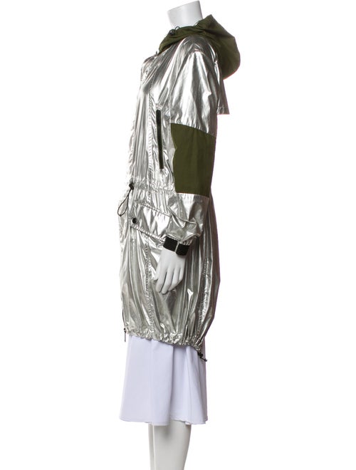 Polo Ralph Lauren Colorblock Pattern Trench Coat