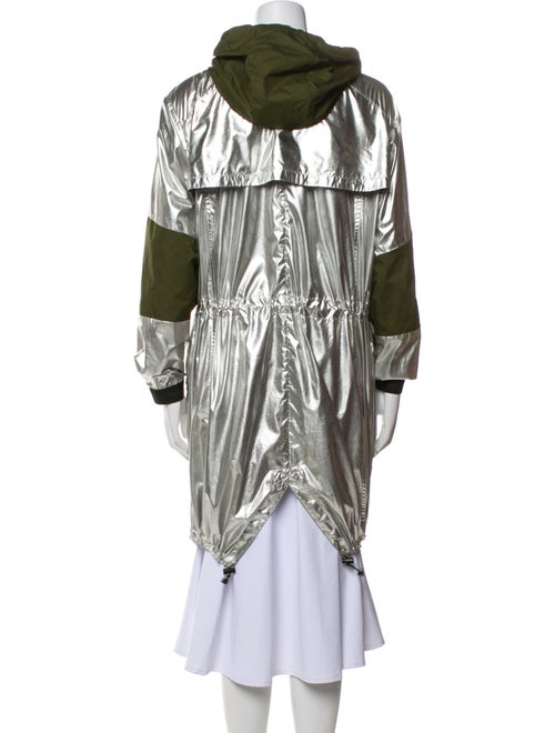 Polo Ralph Lauren Colorblock Pattern Trench Coat