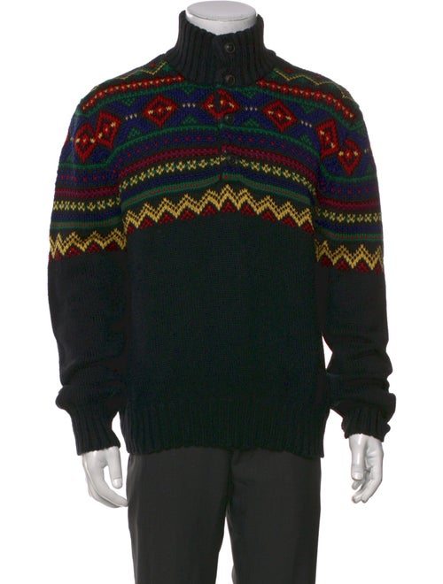 Polo Ralph Lauren Graphic Print Turtleneck Pullover