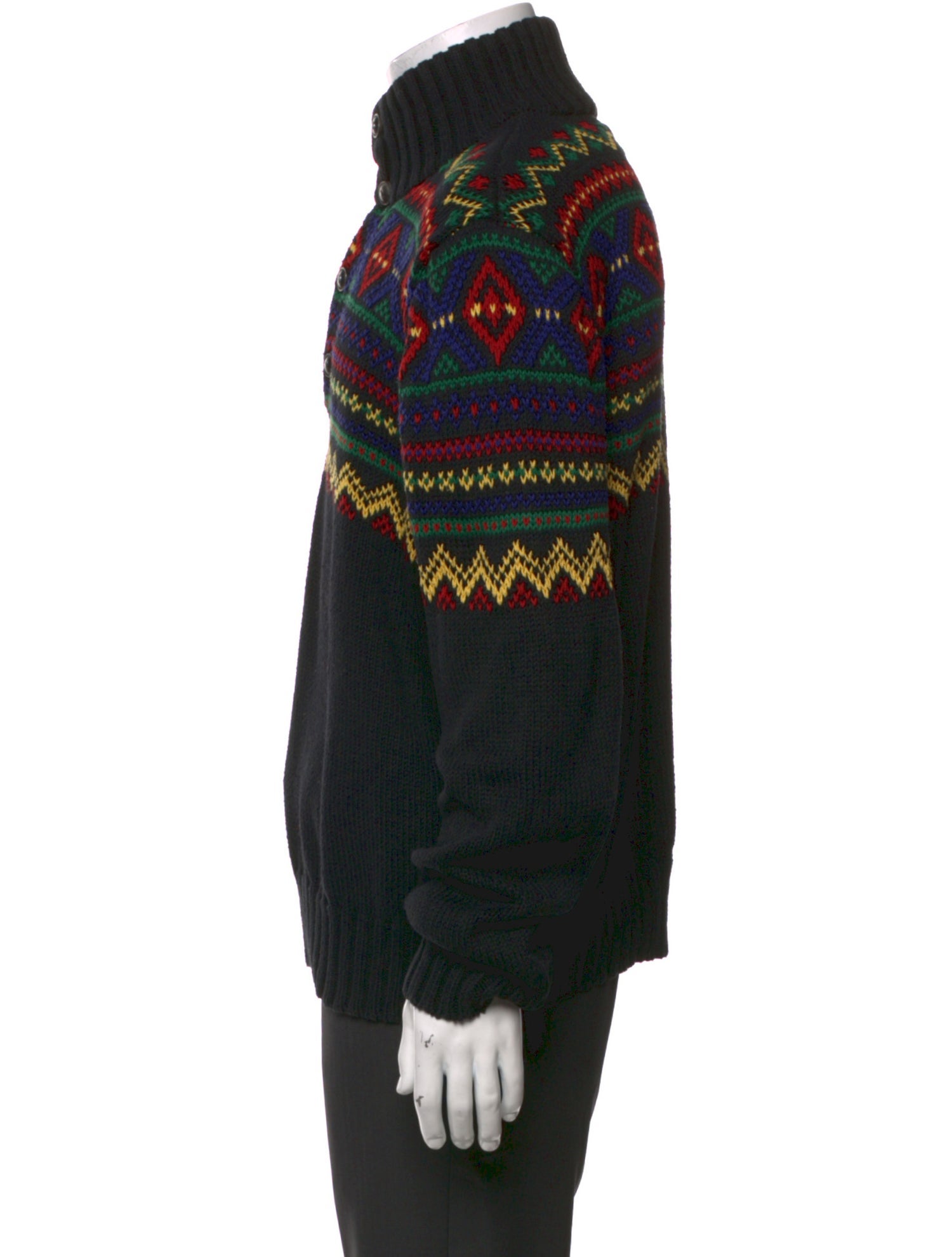 Polo Ralph Lauren Graphic Print Turtleneck Pullover