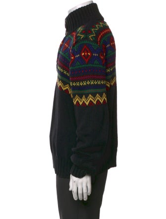 Polo Ralph Lauren Graphic Print Turtleneck Pullover