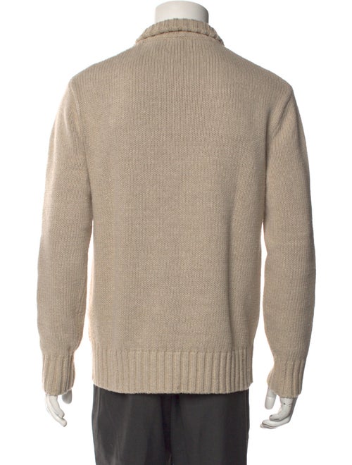 Polo Ralph Lauren Graphic Print Mock Neck Pullover