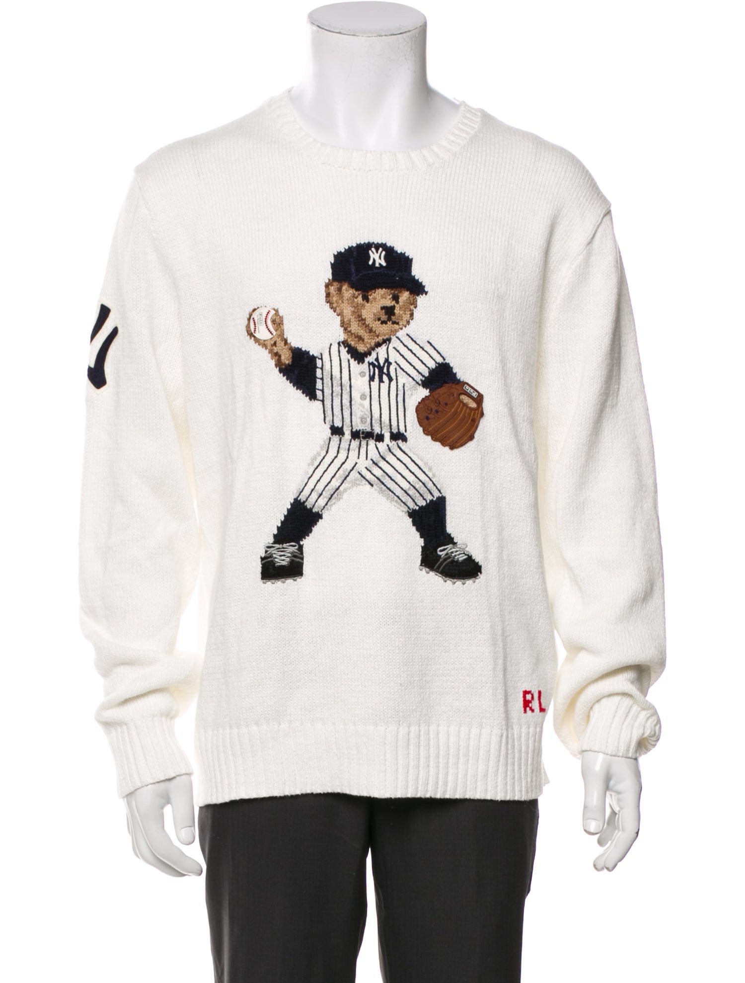 Polo Ralph Lauren Graphic Print Crew Neck Pullover