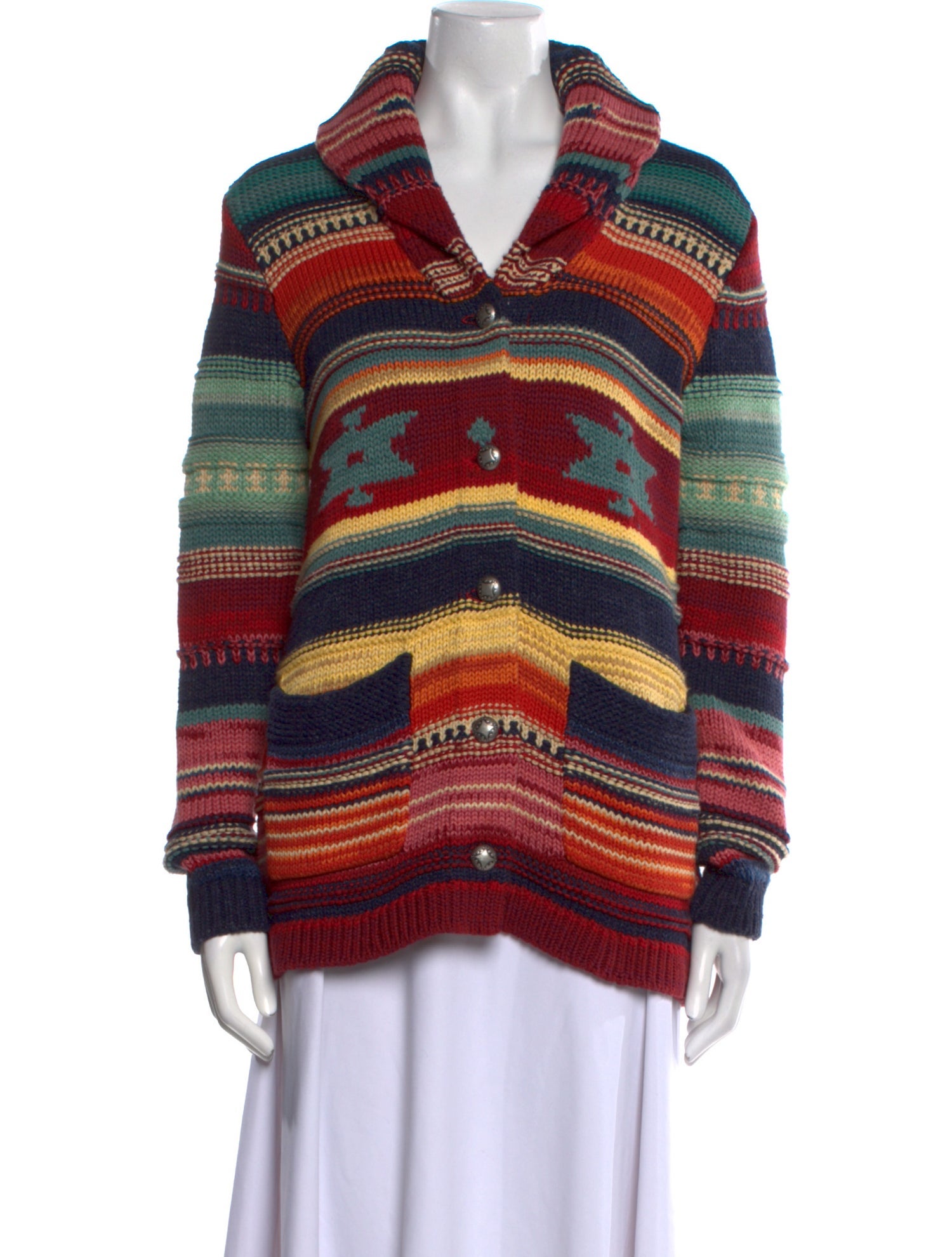 Polo Ralph Lauren Striped V-Neck Sweater