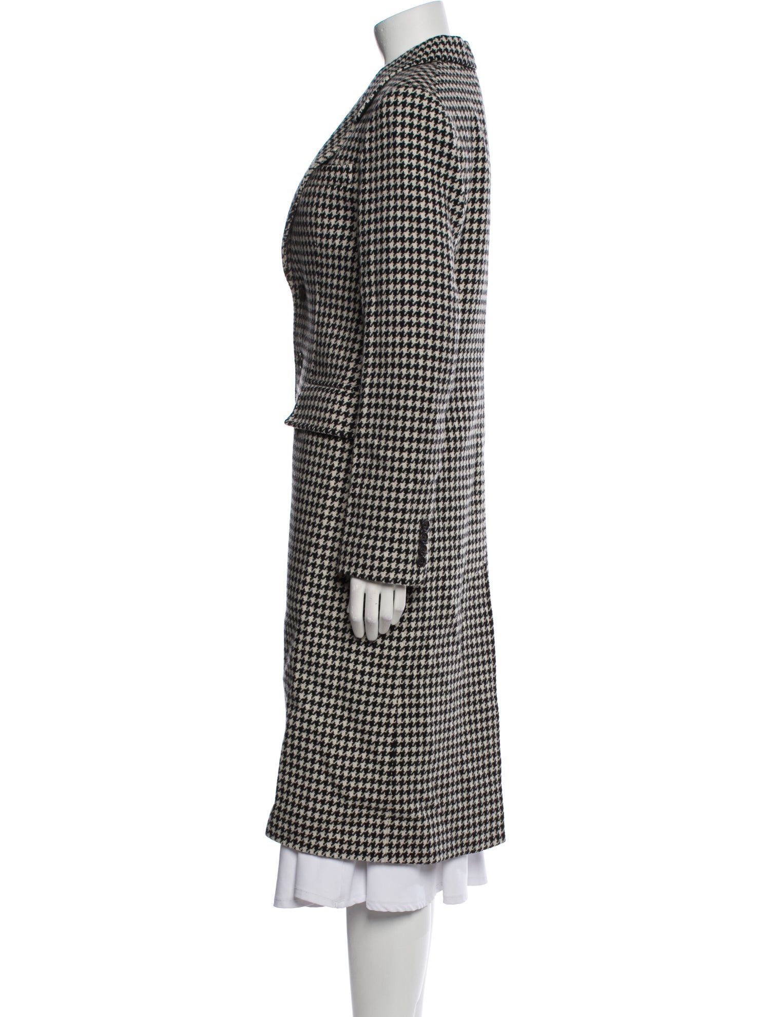 Polo Ralph Lauren Wool Plaid Print Coat w/ Tags