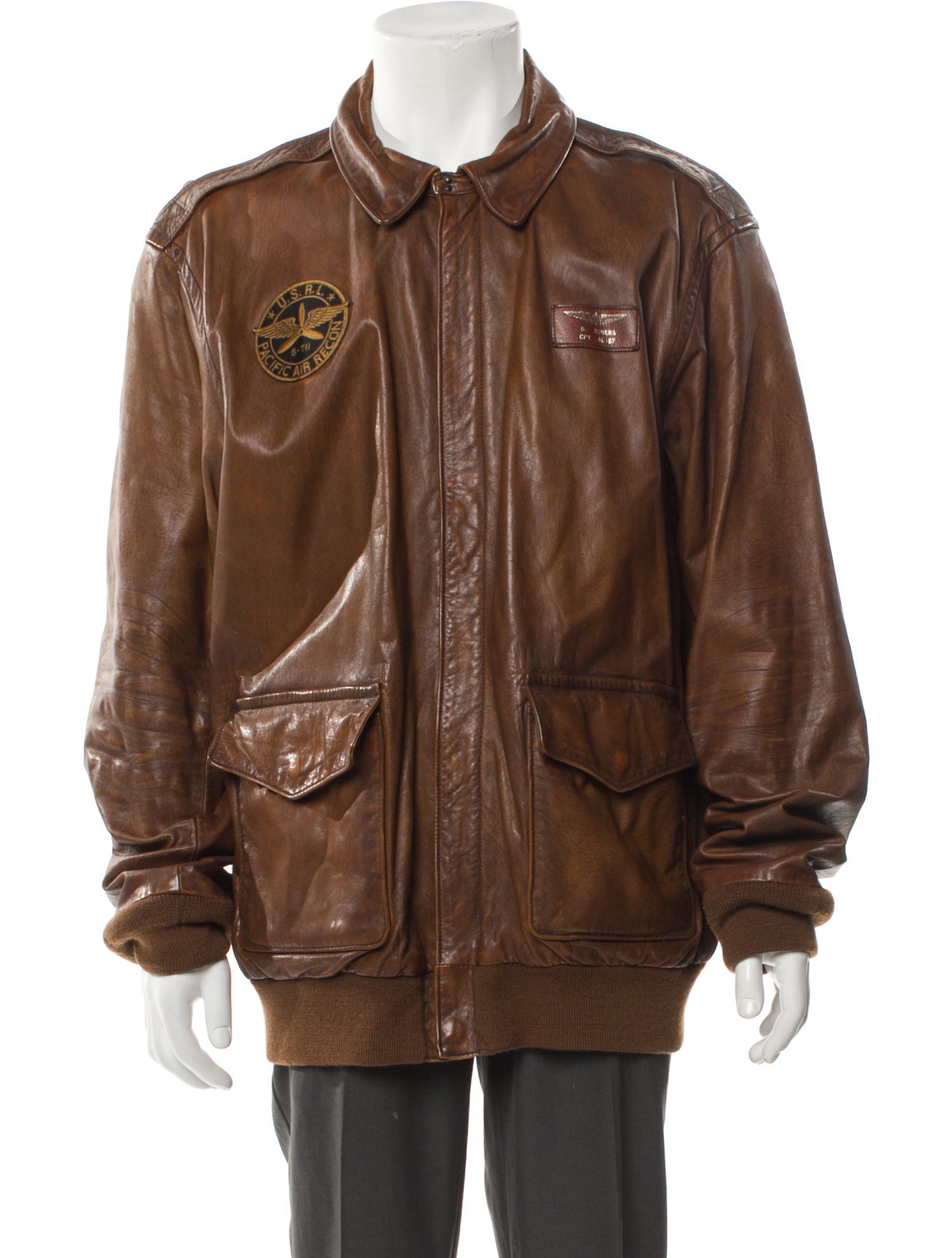 Polo Ralph Lauren Leather Utility Jacket