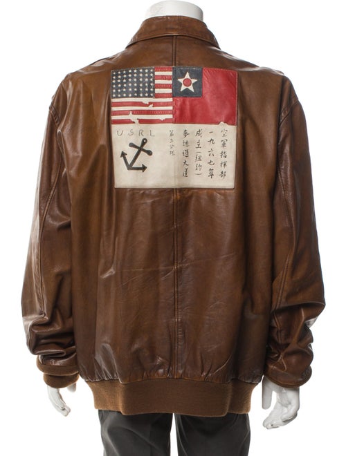 Polo Ralph Lauren Leather Utility Jacket