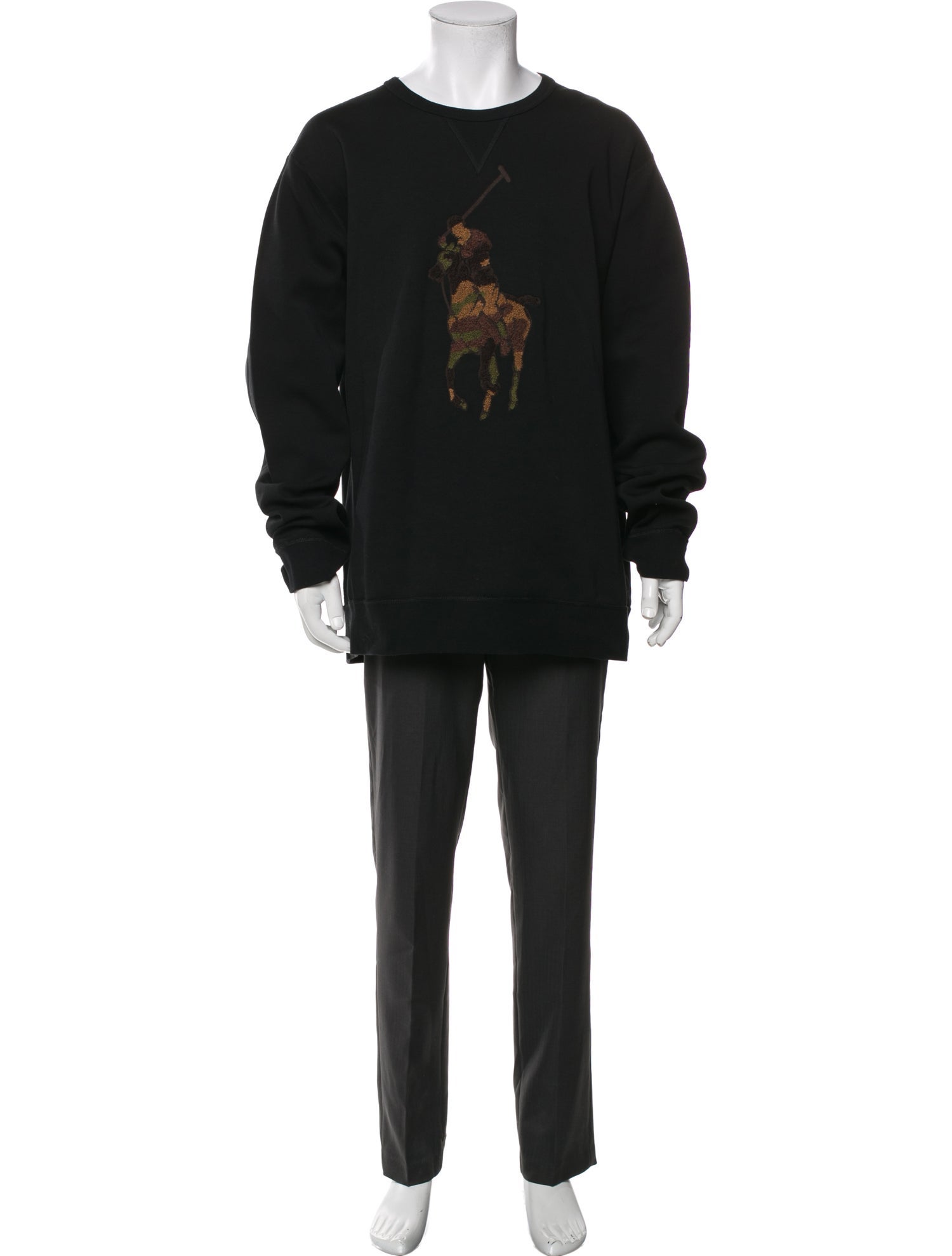 Polo Ralph Lauren Graphic Print Crew Neck Sweatshirt