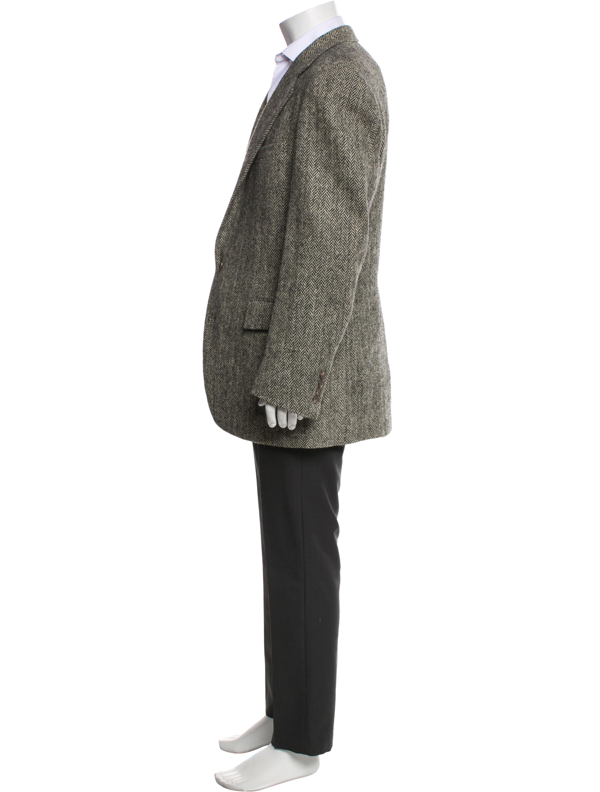 Polo Ralph Lauren Tweed Pattern Overcoat