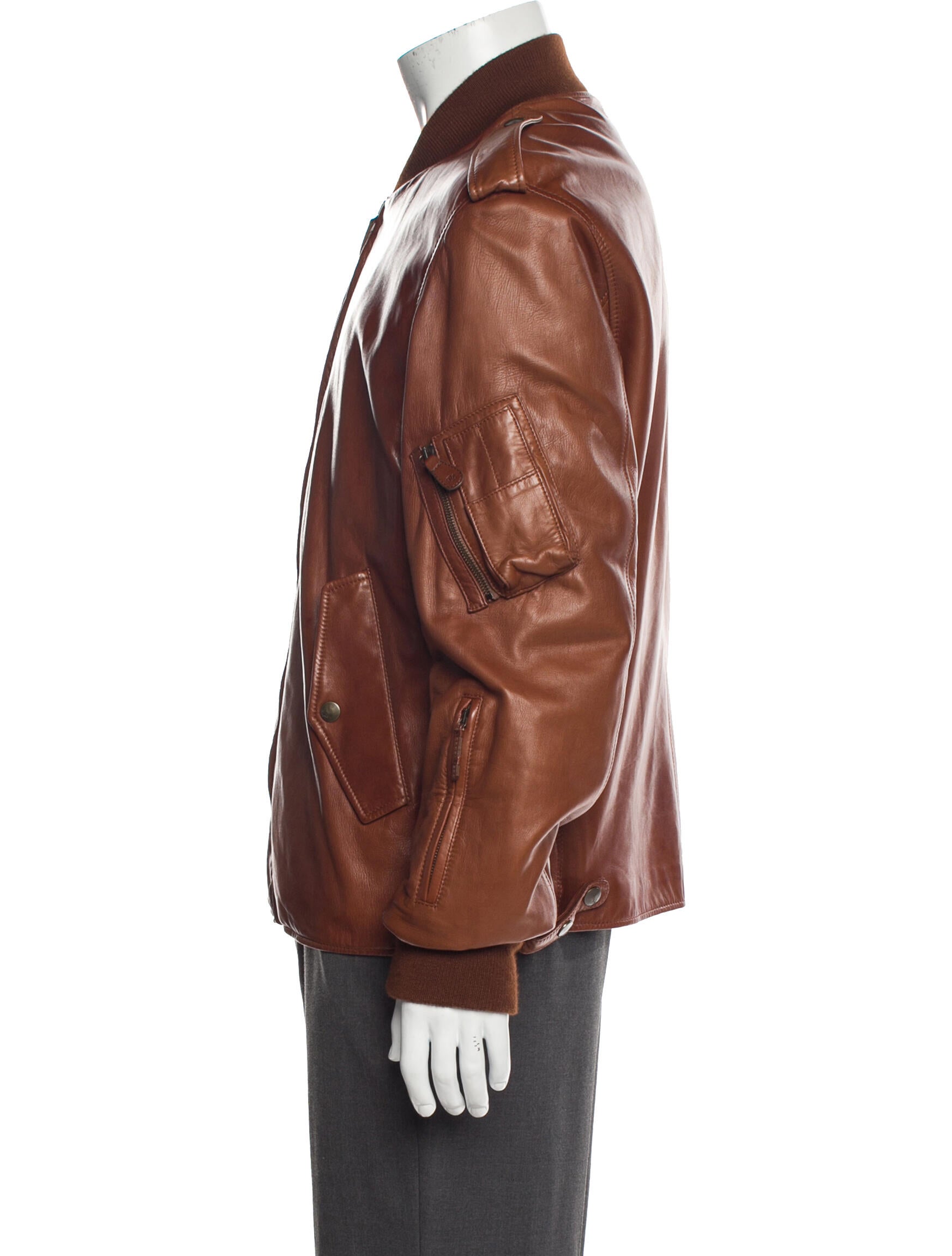 Ralph Lauren Lambskin Bomber Jacket w/ Tags