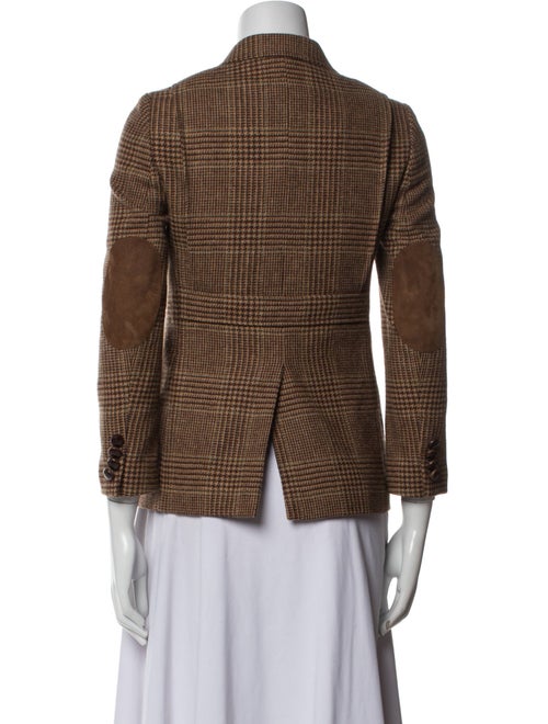 Polo Ralph Lauren Wool Plaid Print Blazer