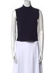 Polo Ralph Lauren Mock Neck Sleeveless Crop Top