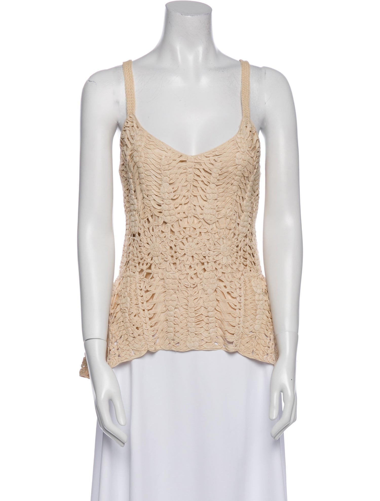 Ralph Lauren Silk V-Neck Top