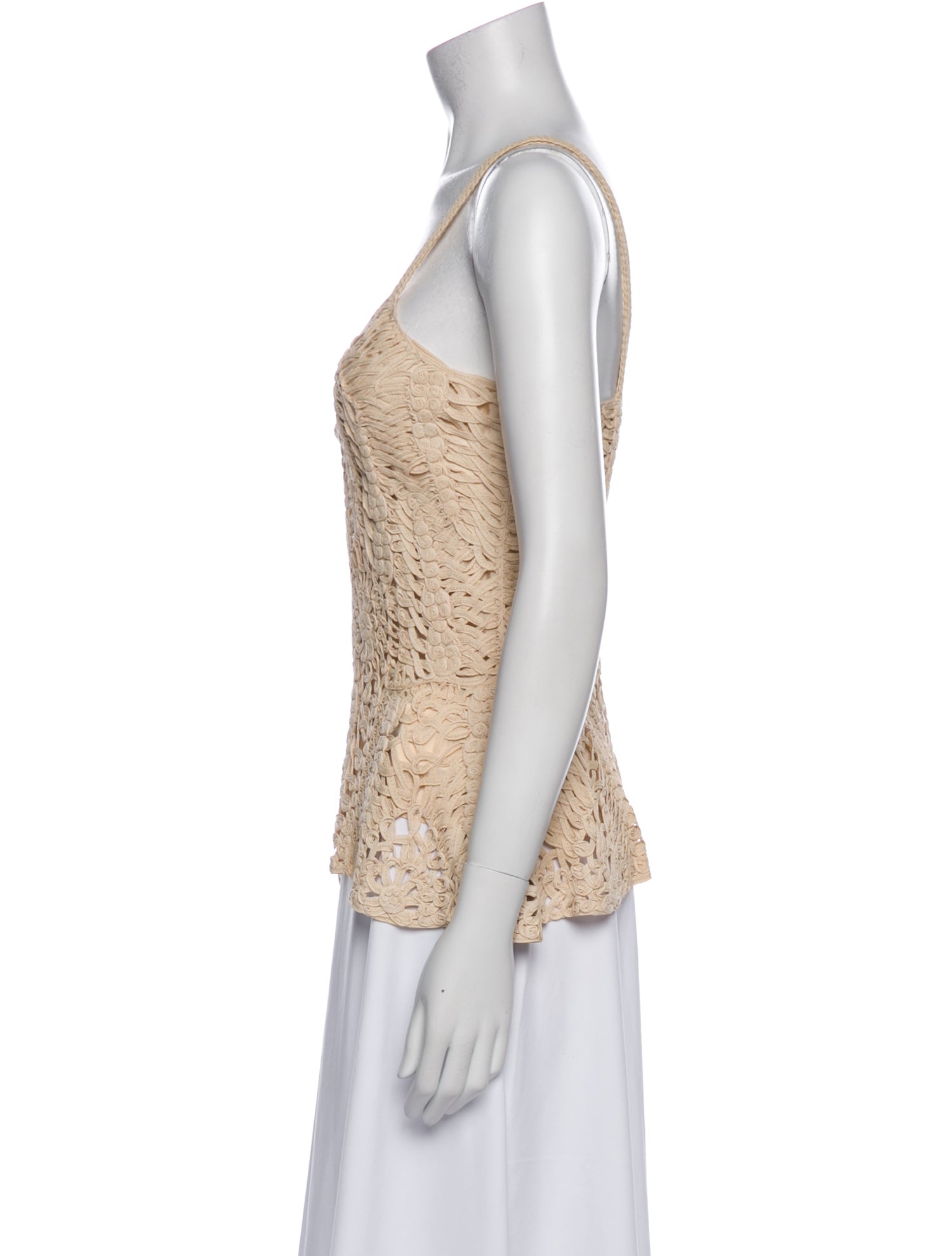 Ralph Lauren Silk V-Neck Top