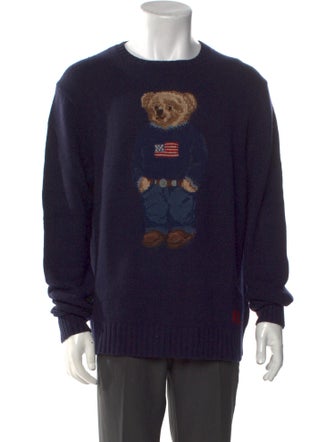 Polo Ralph Lauren Wool Graphic Print Pullover