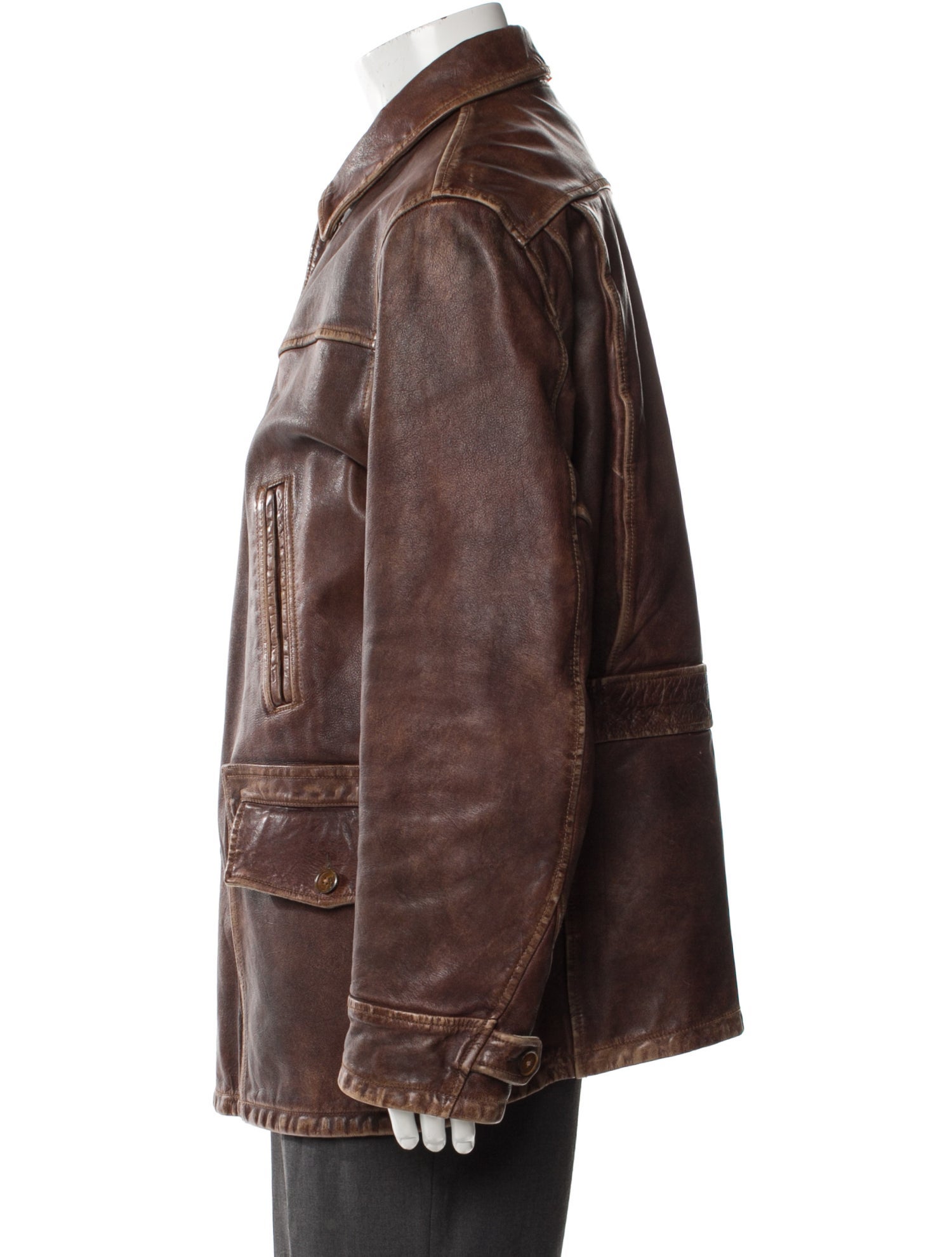 Polo Ralph Lauren Leather Utility Jacket