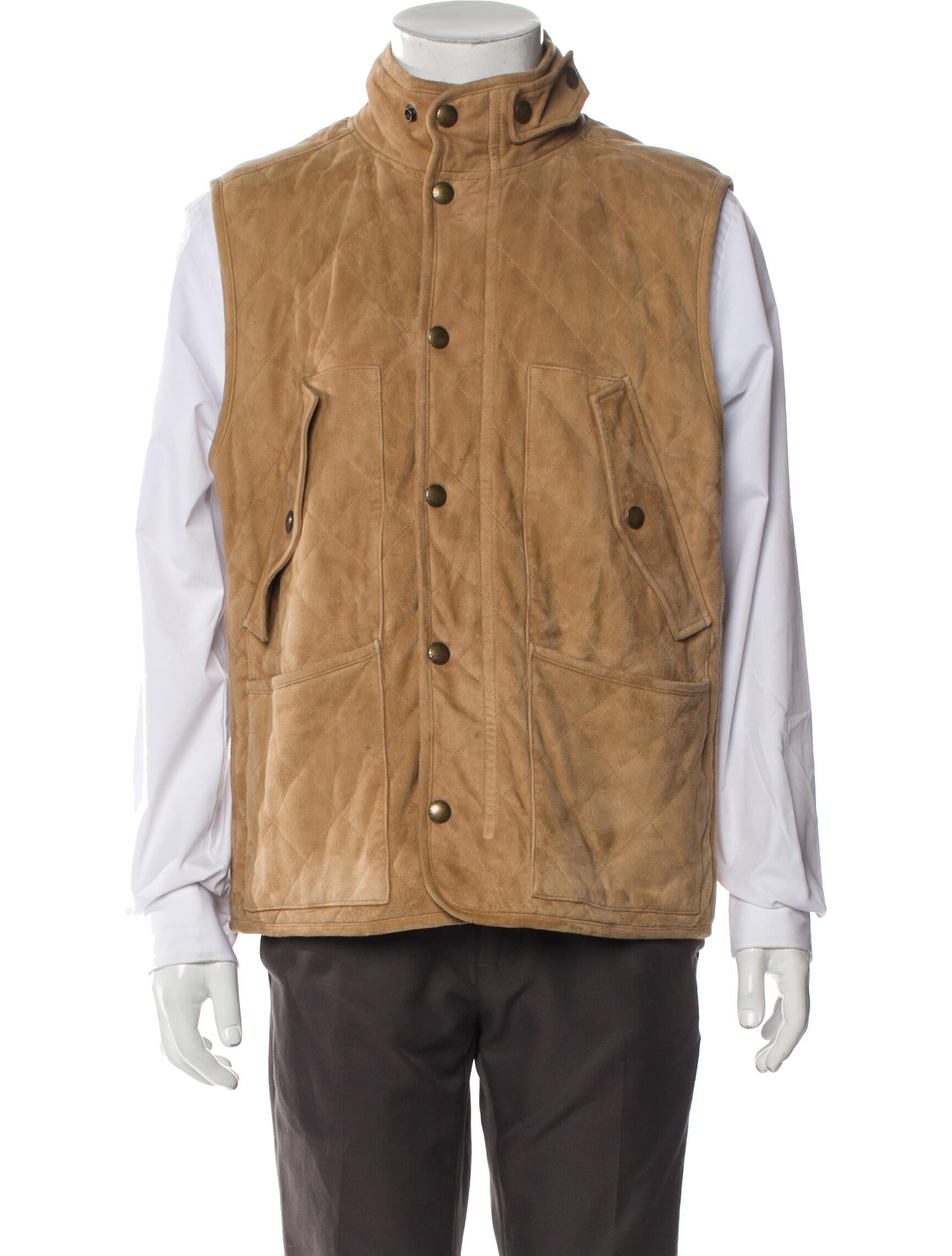 Polo Ralph Lauren Leather Vest