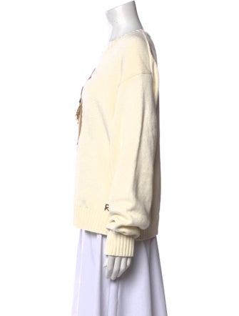 Polo Ralph Lauren Graphic Print Scoop Neck Sweater