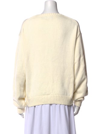 Polo Ralph Lauren Graphic Print Scoop Neck Sweater