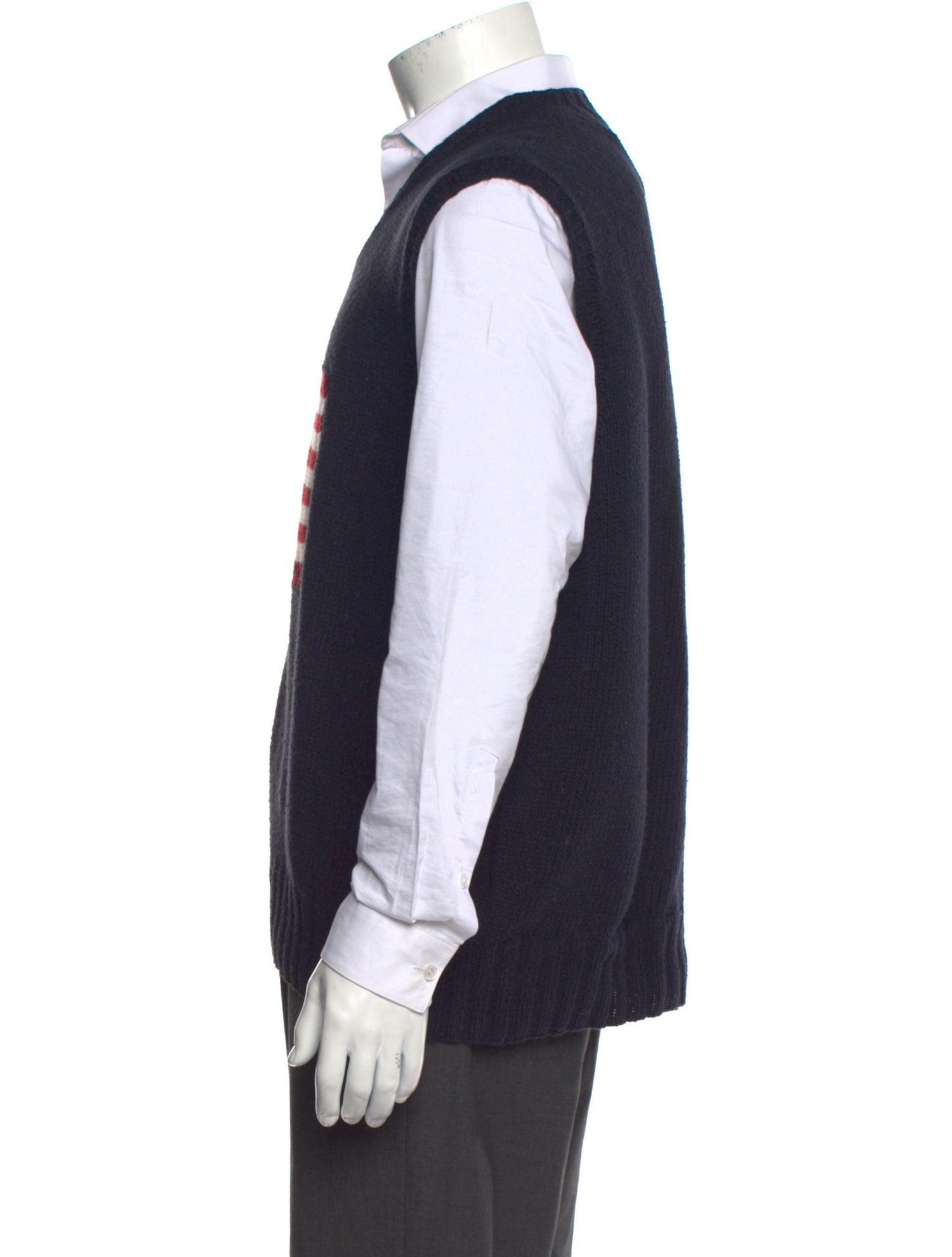 Polo Ralph Lauren Graphic Print V-Neck Sweater Vest