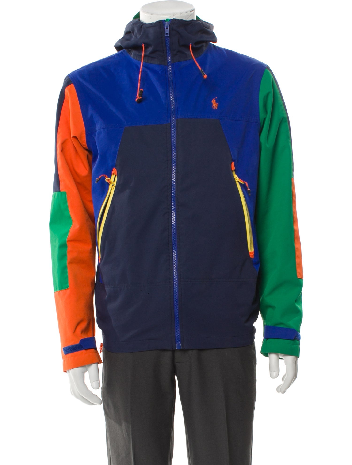 Polo Ralph Lauren Colorblock Pattern Windbreaker