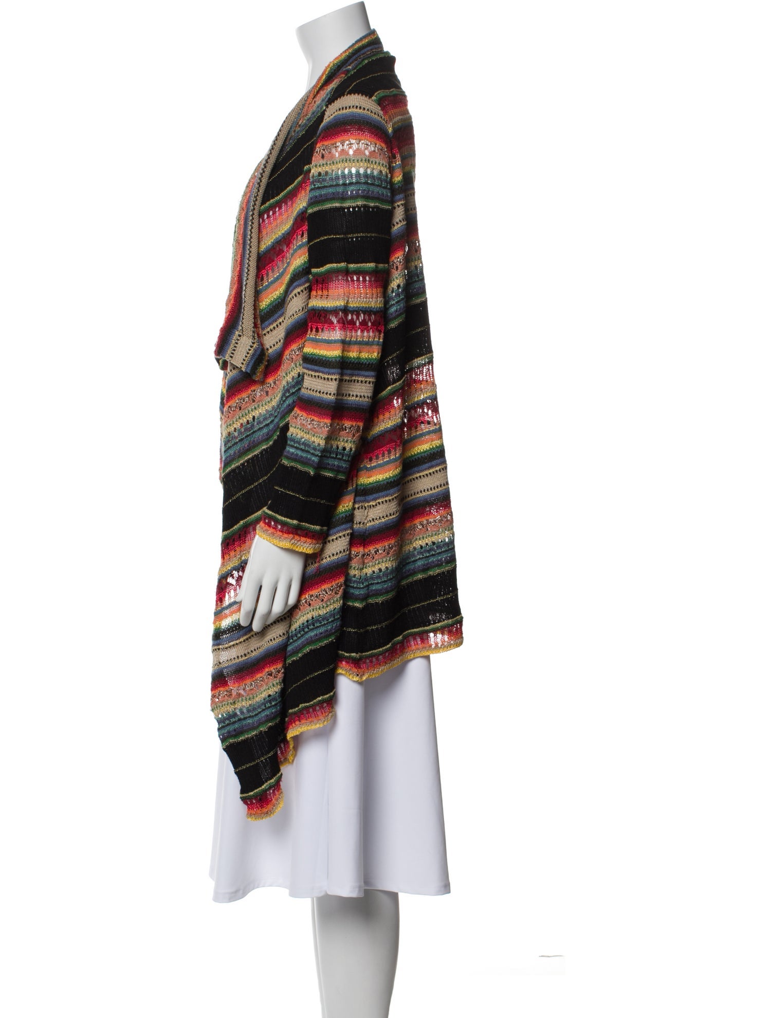 Polo Ralph Lauren Striped Open Front Sweater