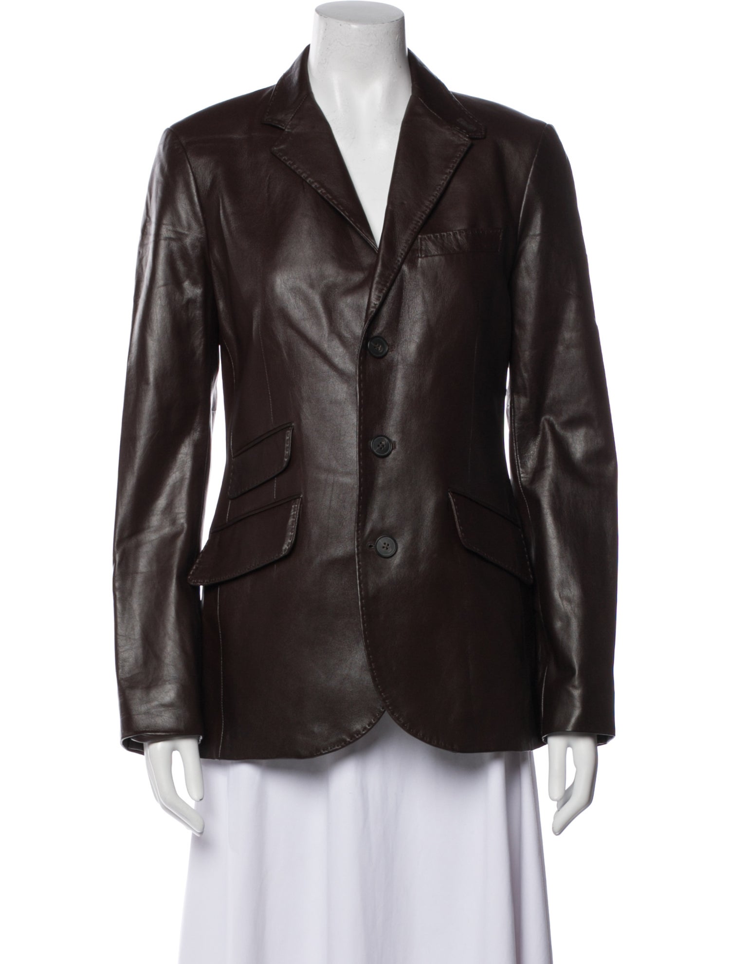 Polo Ralph Lauren Leather Blazer