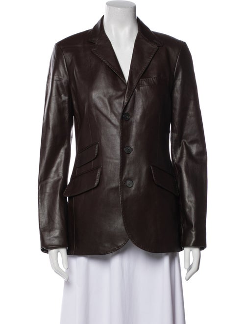 Polo Ralph Lauren Leather Blazer
