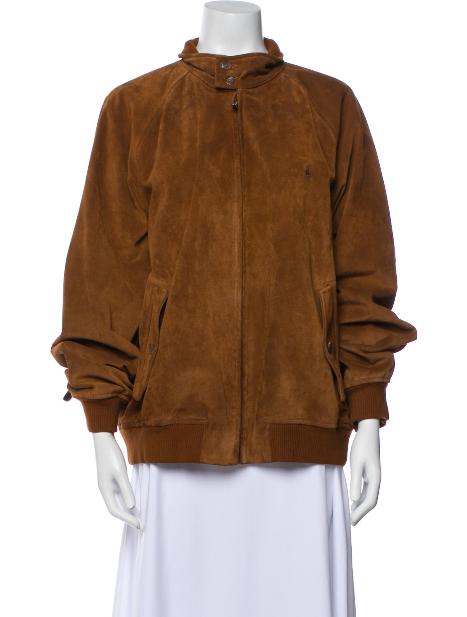 Polo Ralph Lauren Suede Bomber Jacket