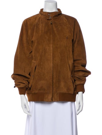 Polo Ralph Lauren Suede Bomber Jacket