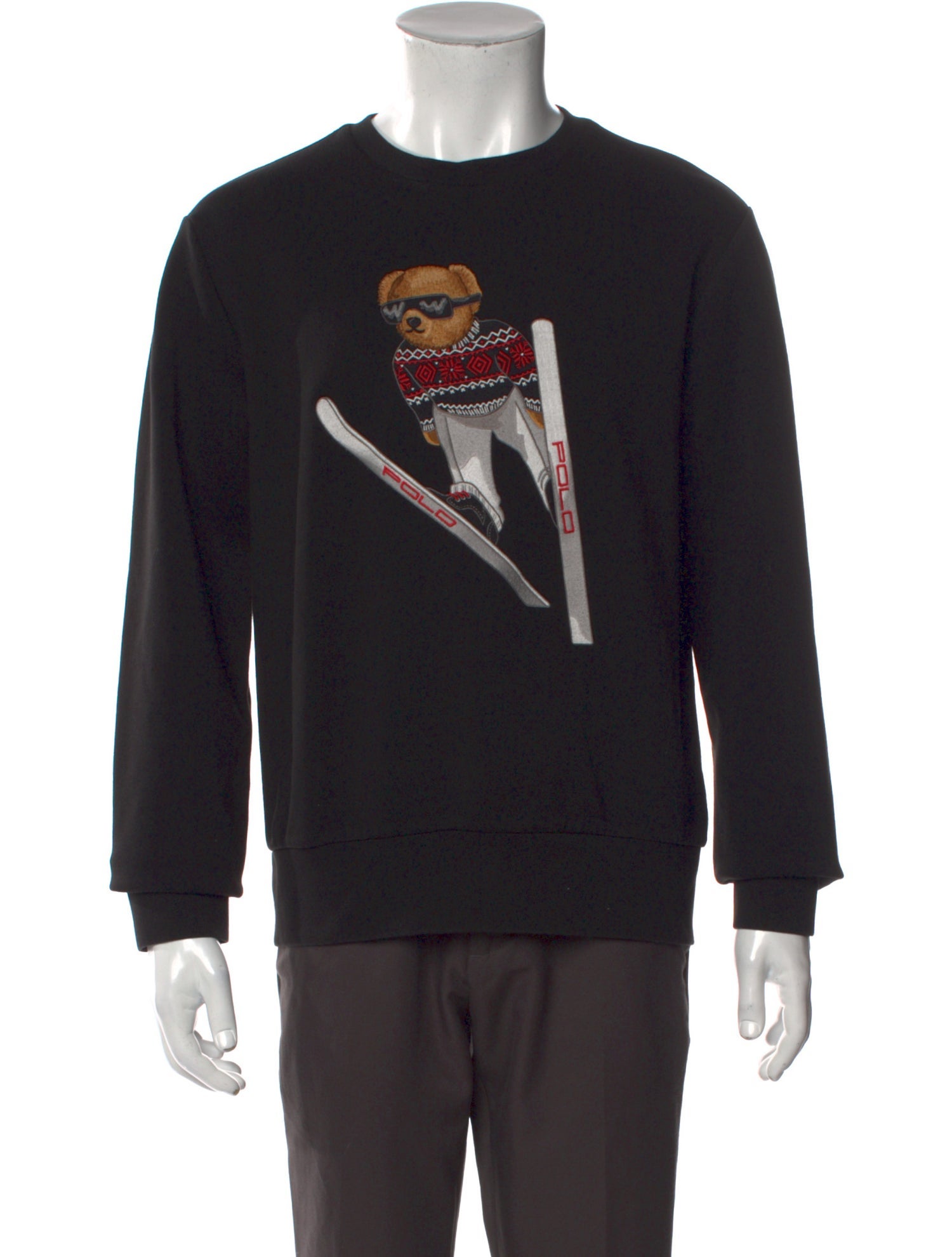 Polo Ralph Lauren Graphic Print Crew Neck Pullover