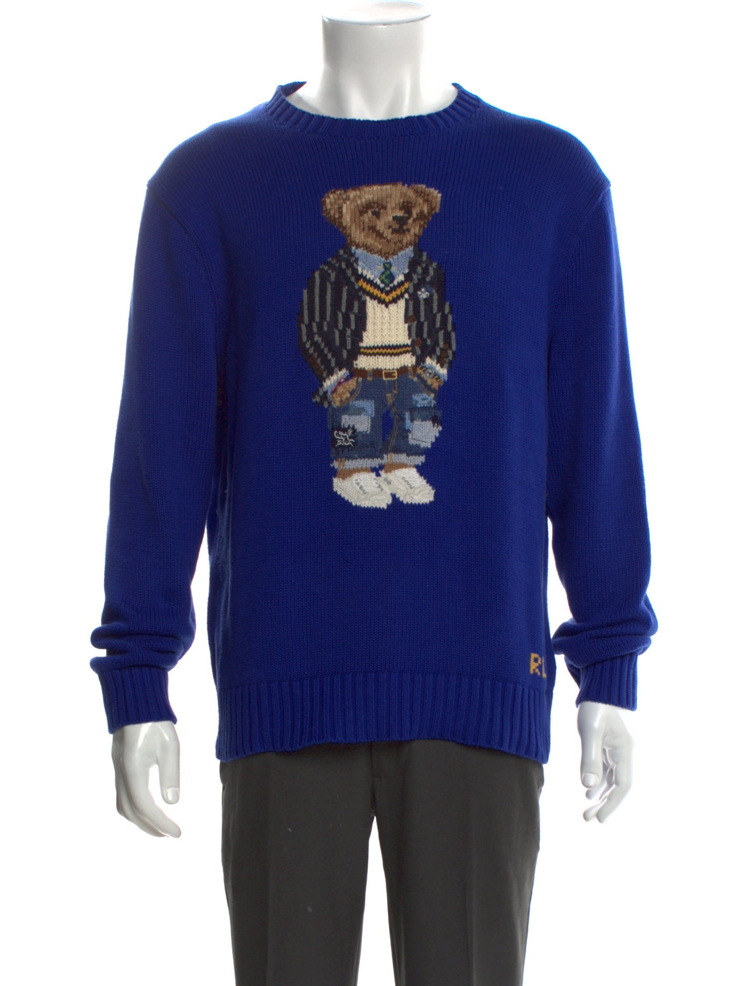 Polo Ralph Lauren Graphic Print Crew Neck Pullover