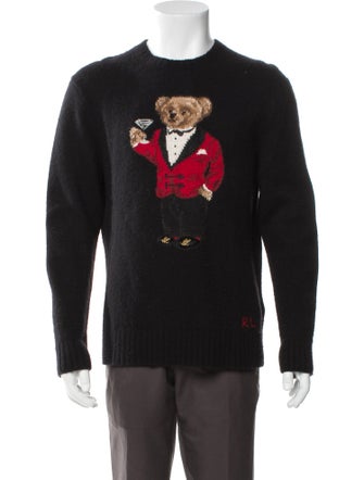 Polo Ralph Lauren Wool Graphic Print Pullover