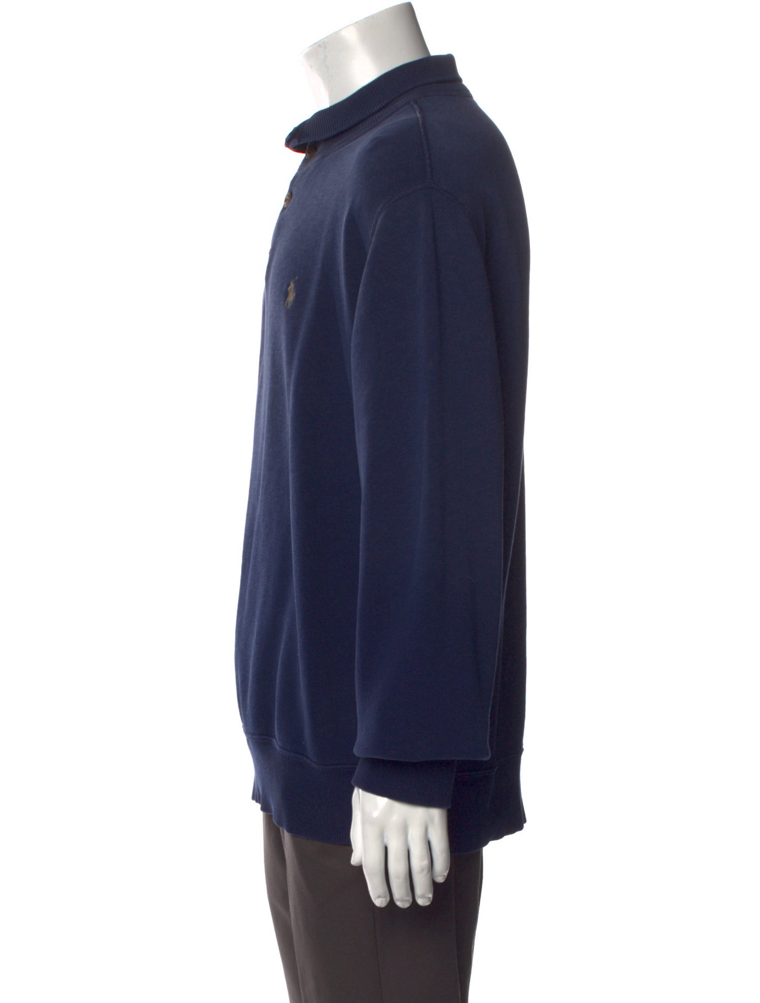 Polo Ralph Lauren Mock Neck Long Sleeve Polo Sweater