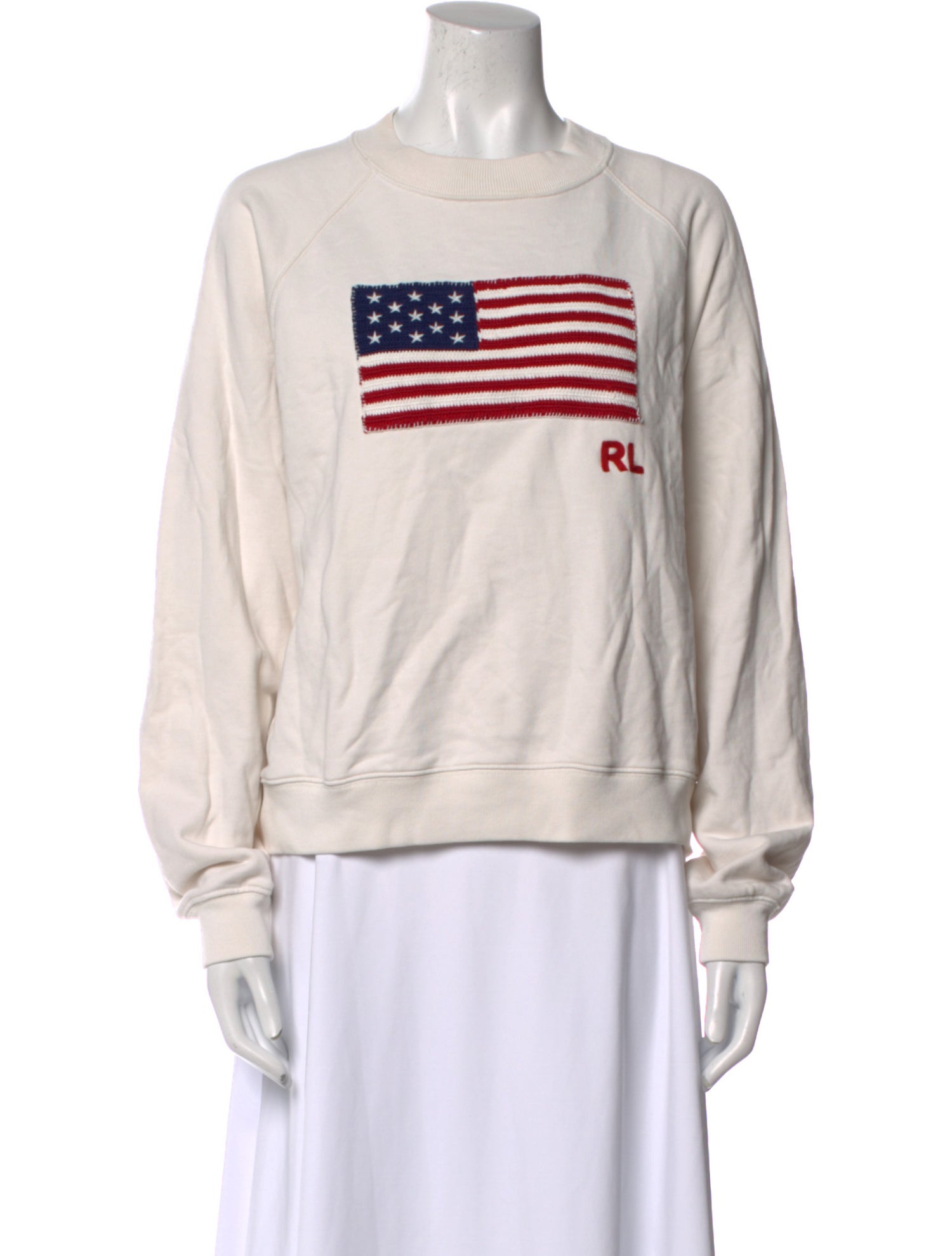Polo Ralph Lauren Graphic Print Crew Neck Sweatshirt