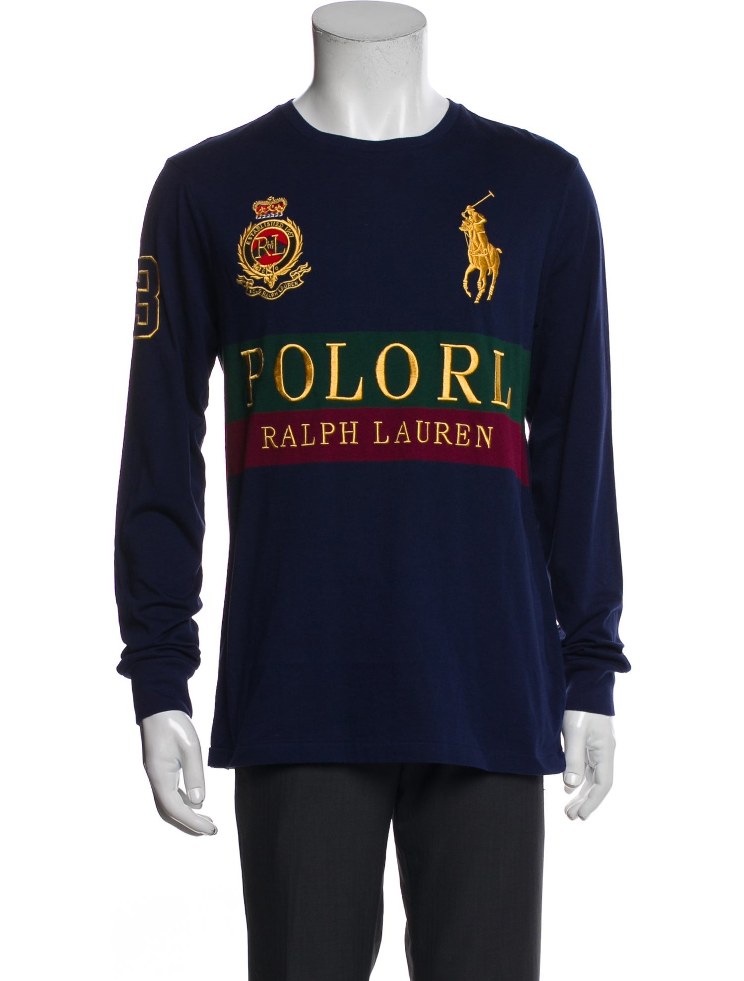 Polo Ralph Lauren Graphic Print Crew Neck T-Shirt