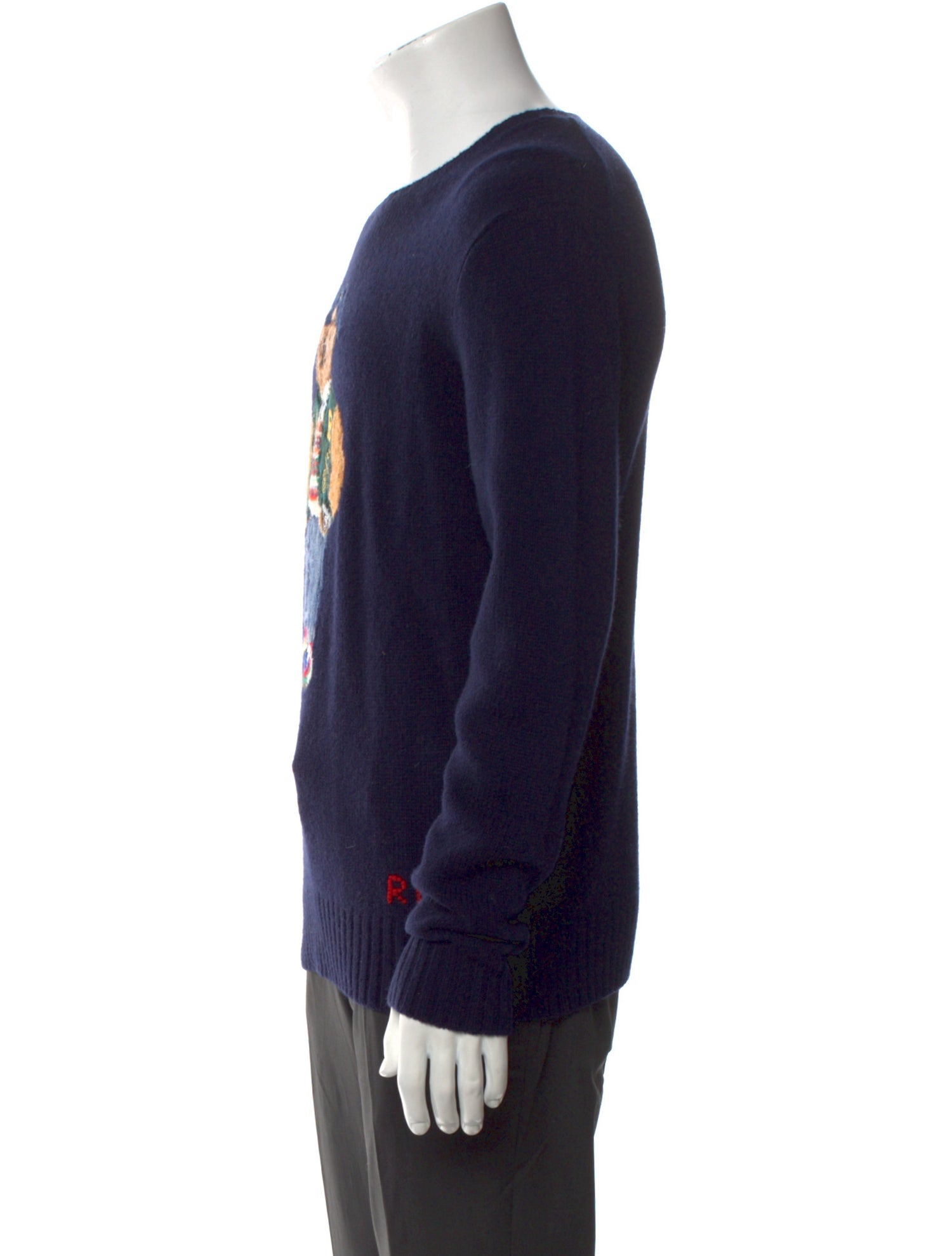 Polo Ralph Lauren Wool Graphic Print Pullover