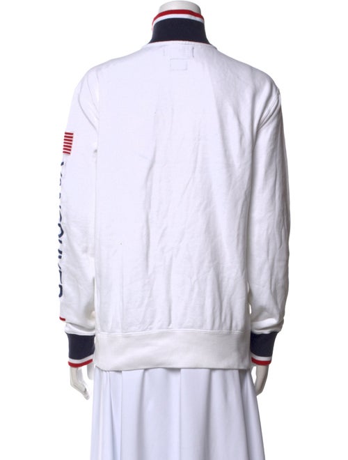 Polo Ralph Lauren Graphic Print Mock Neck Sweatshirt